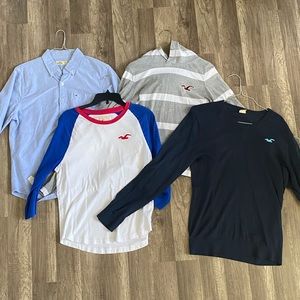 Men’s Size M Hollister Shirt Set